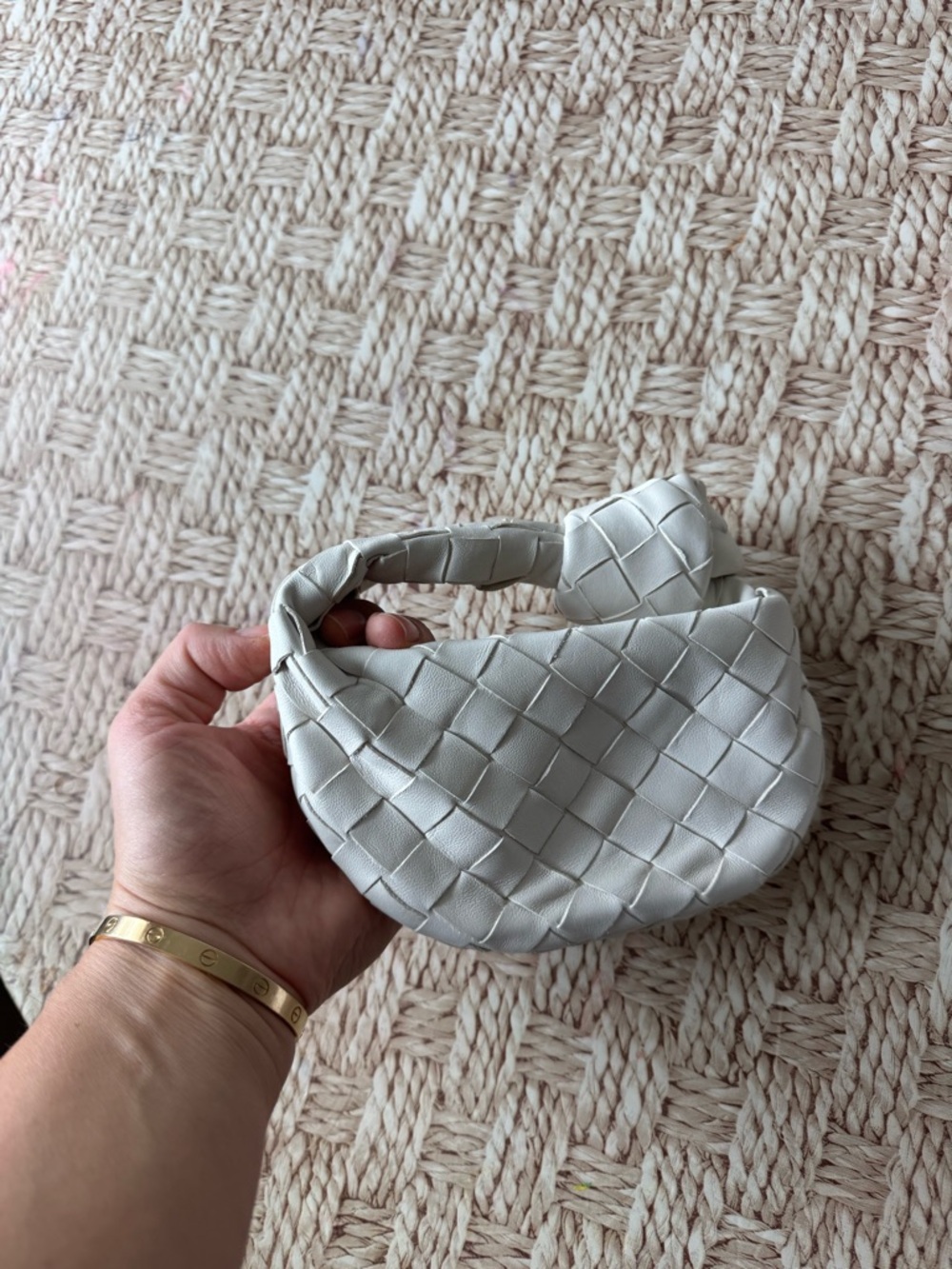 Bodega Veneta Brand New with dust bag  Candy in White